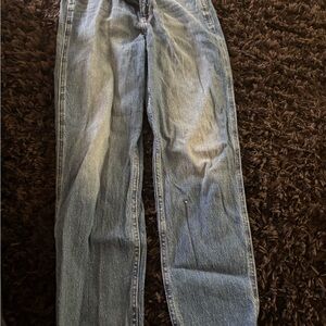 Hollister Men's Light Blue Straight Jeans